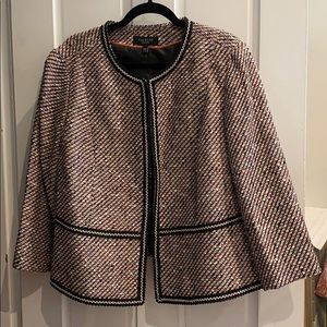 Talbots plus petite tweed blazer NWT SZ 18WP